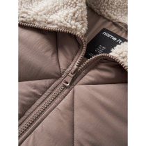 NAME IT Puffer Jakke Melbourne Brown Lentil